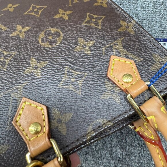 Louis Vuitton Petite Sac Plat Monogram Canvas Satchel fbcco1325-102125 - Picture 4 of 16